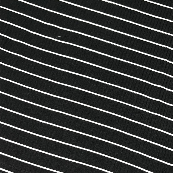 Arizona Jean Company Black and White Striped Mini Dress - Picture 5 of 9